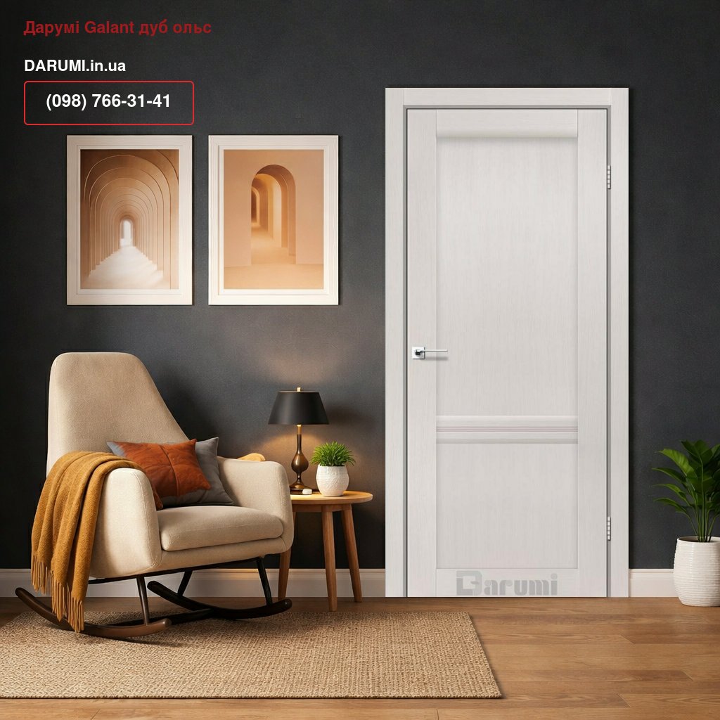 Двері Дарумі Galant дуб ольс глухе